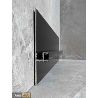 30mm Black Reversible Skirting Board for Developers in the UAE